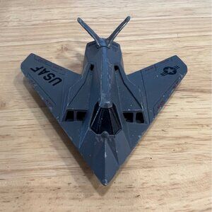 Vintage Matchbox F-117A Stealth Fighter Model Airplane Die-Cast Toy 1990 USAF